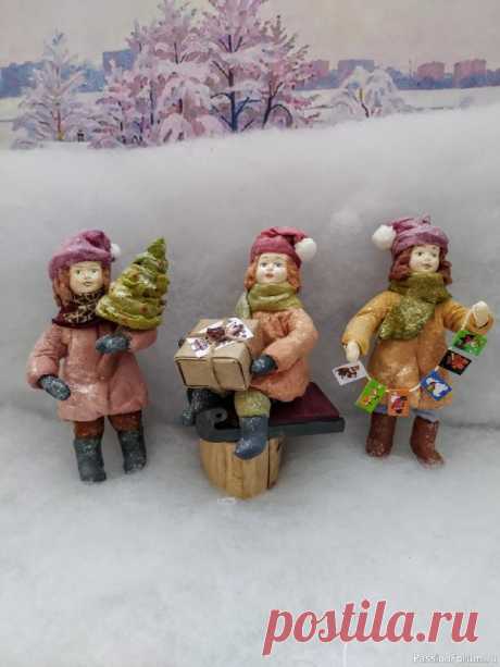 Ватные елочные игрушки | новогодние подарки,поделки и костюмы