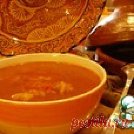 Марокканский суп "Харера" Кулинарный рецепт