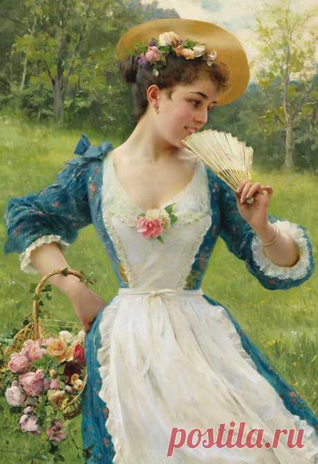Итальянский художник Federico Andreotti (1847-1930)