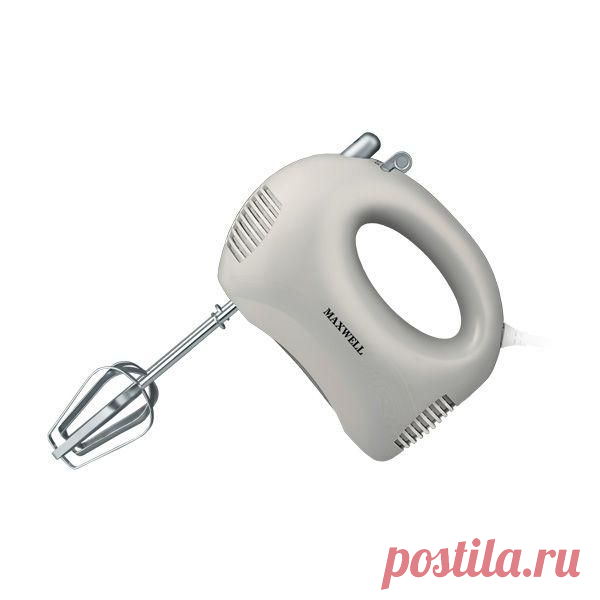 Миксер Maxwell 1351MW(W)
960 руб.

2 венчика для взбивания +
2 насадки для замешивания теста +
5 скоростных режимов +
Кнопка отсоединения насадок +
Максимальная мощность (Вт) 200