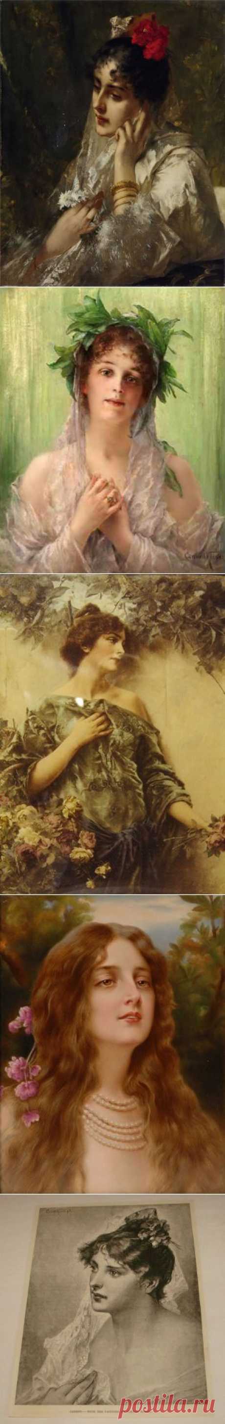 Конрад Кисел (Conrad Kiesel,1846-1921  - известный портретист и жанровый художник, а также скульптор и архитектор конца 19 века. Первоначальные навыки в качестве архитектора Конрад Кисель получил в Германии. Работал в Голландии, а затем снова вернулся в Берлин для изучения живописи, жил в Дюссельдорфе.