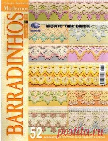 Журнал : Bordados Modernos Barradinhos - №12 - 2010 .