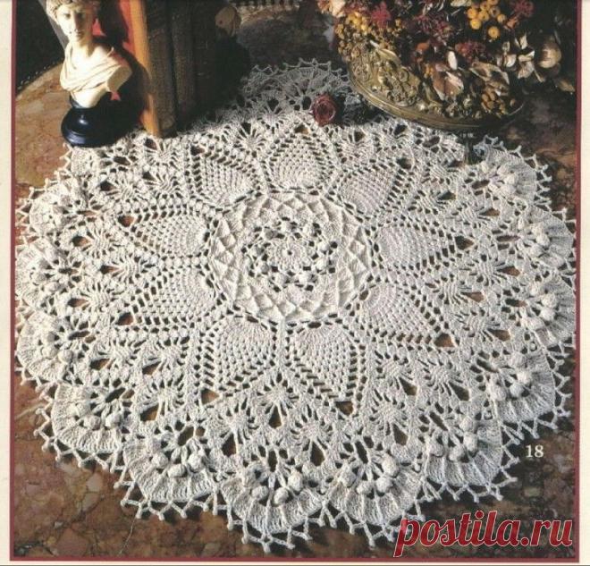 «Ковер ГРАНД или Салфетка Doily от Patricia Kristoffersen».