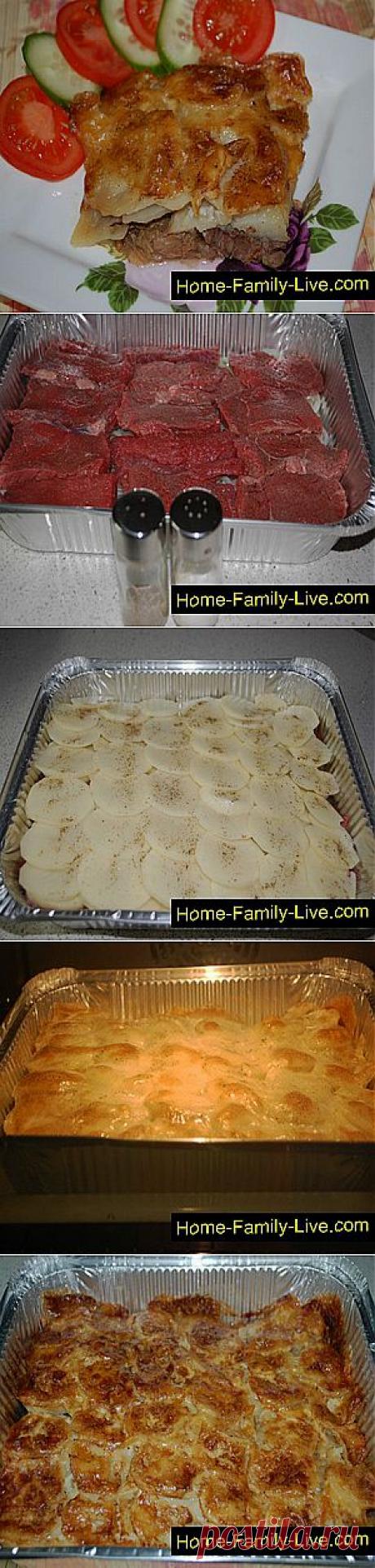 Кулинарные рецепты Мясо с картошкой &amp;raquo; Кулинарные рецепты