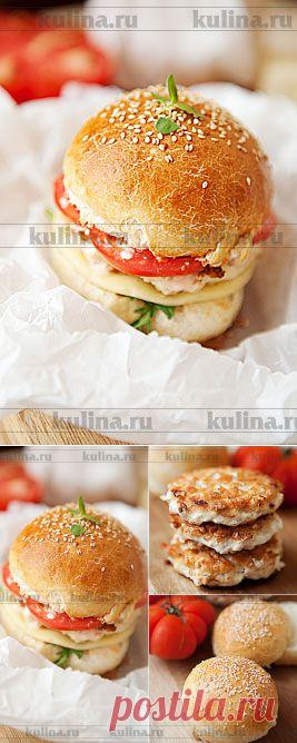 Бутерброды с курицей и руколой