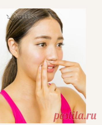 Массаж волшебных точек для подтяжки щек