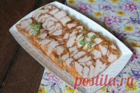 Мраморное мясо - изумительно вкусно!
Во-первых рецепт прост в приготовлении. Во-вторых нарезка эффектно смотрится на столе. И самое главное получается очень вкусно!
Филе куриное – 700 г
Желатин быстрорастворимый – 30 г
Паприка сладкая (молотая) – 1 ст.л.
Чеснок – 3-4 зубца
Перец черный молотый
Соль
Зелень измельченная...
https://www.liveinternet.ru/users/altinira/post316912691/