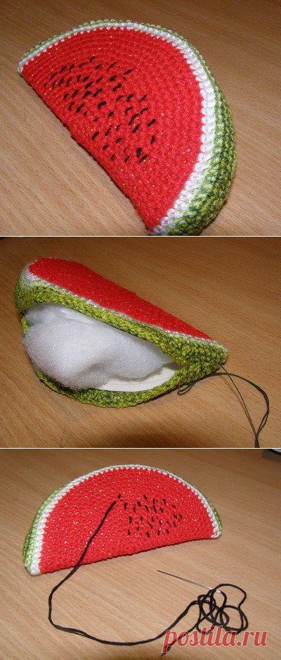 Вяжем арбузик