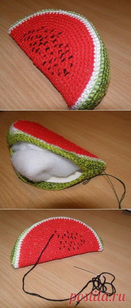 Вяжем арбузик