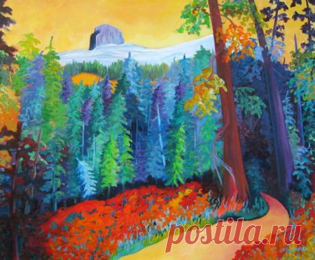 Яркие цвета. Jilly Watson