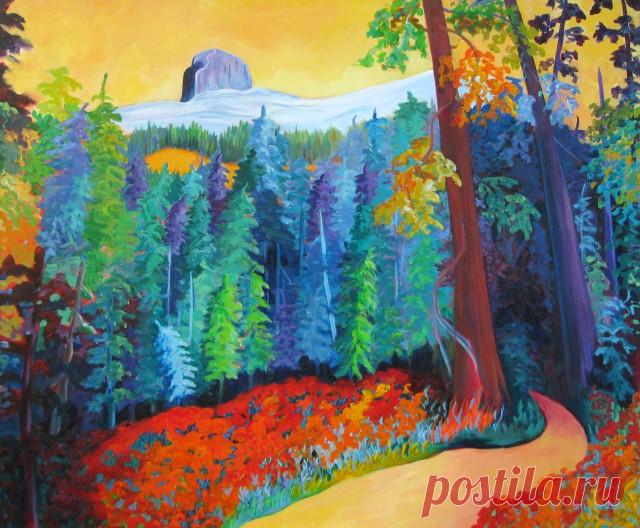 Яркие цвета. Jilly Watson