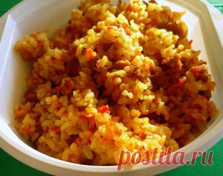 Плов королевский без мяса по-индийски.