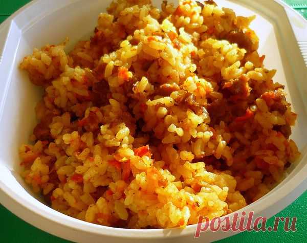 Плов королевский без мяса по-индийски.