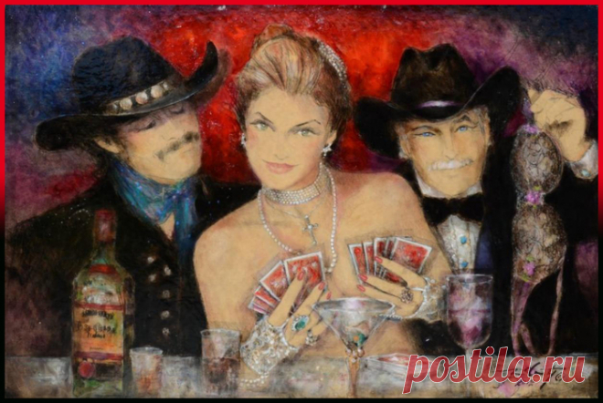 Не нужно спорить с женщиной ретиво! Художник О Рэй Маккарти (Ray MCCARTY)