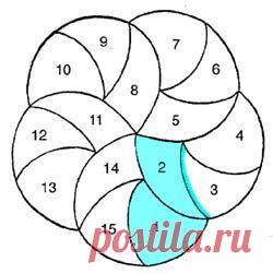 Красивый коврик спицами | Золотые Руки