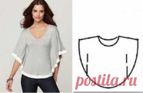 Cosa fácil y sencilla,"estilo", simplemente Circlie shirt with color band! Easy!