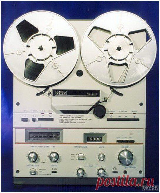 Катушечные магнитофоны / Назад в СССР / Back in USSR
