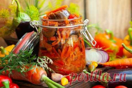 Острые маринованные баклажаны по-новому