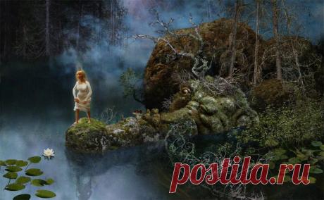 Сказка про злобного тролля. Художник Ivar Rodningen