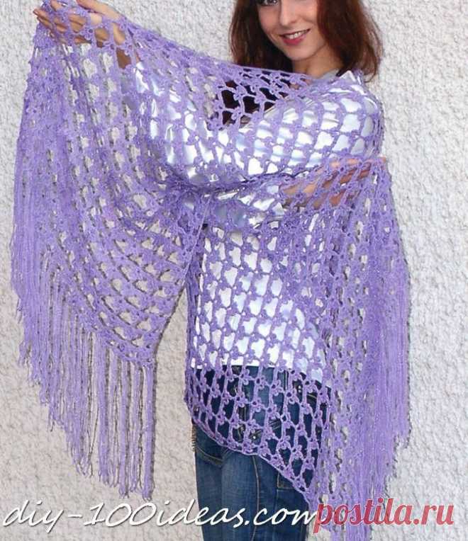18 crochet shawl patterns | DIY 100 Ideas