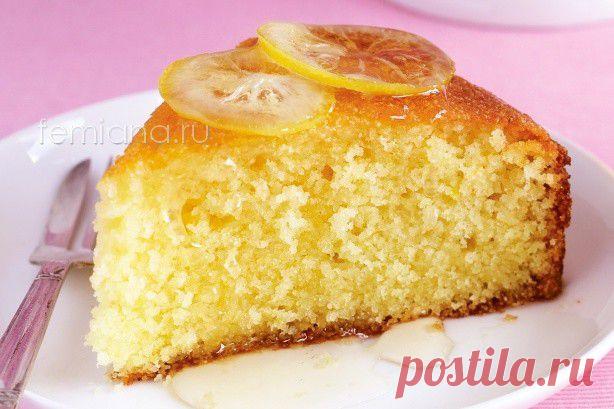 Лимонный кекс с манкой | FEMIANA