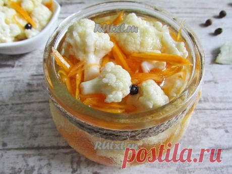 Быстро-маринованная цветная капуста