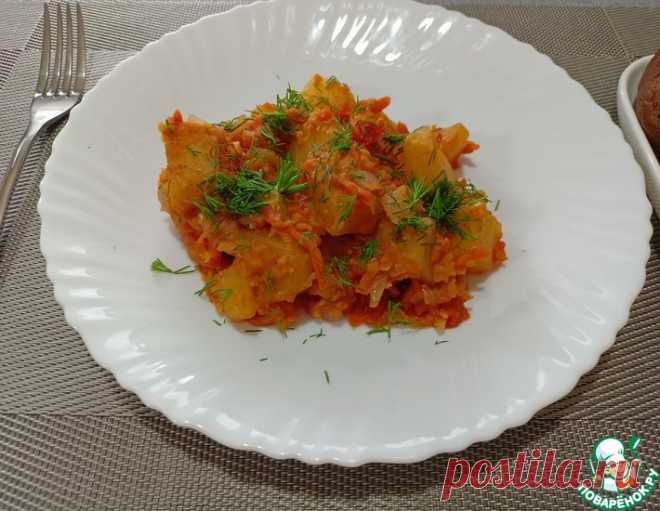 Картофель с чечевицей – кулинарный рецепт