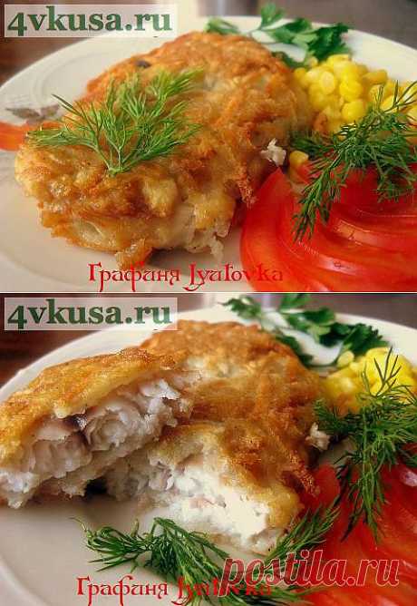 Рыба в картофельной корочке | 4vkusa.ru