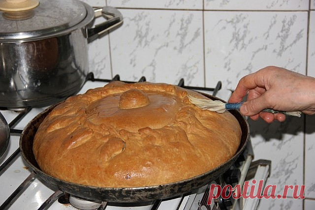 Балиш с мясом и картошкой!