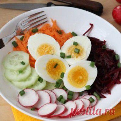 Статьи - Утренний салат — 114 ккал – Фактор Потери Веса доктора Жукова