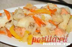 Рыба с овощами в кисло-сладком соусе | Харч.ру - рецепты для любителей вкусно поесть