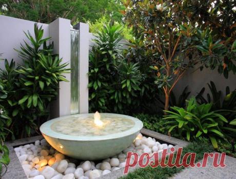 ИДЕИ ДЛЯ ЗИМНЕГО САДА И ДОМАШНИЙ ФОНТАН