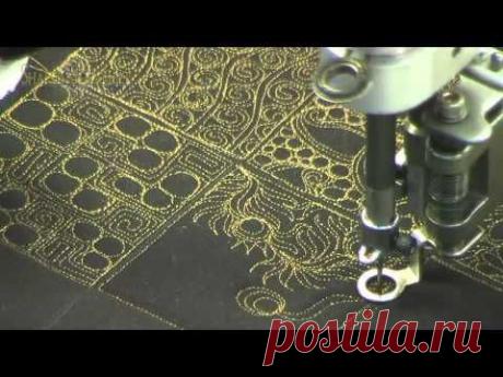 Spirit of Mother Earth: Longarm Stipple Episode 2 - YouTube