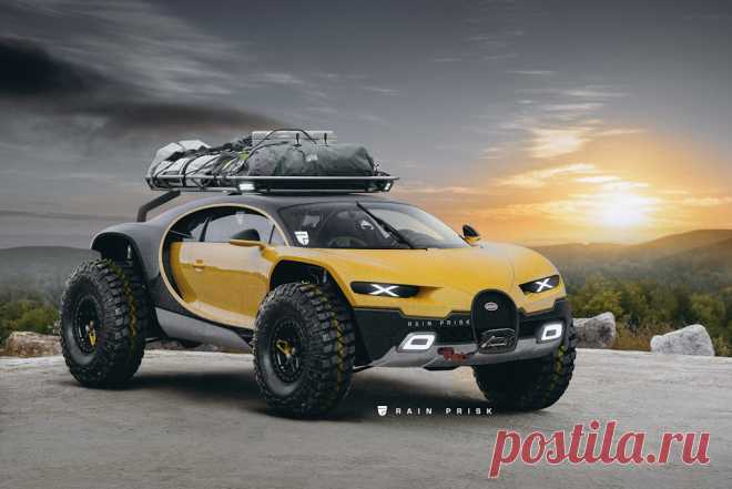 Всадник Апокалипсиса: Bugatti Chiron для встречи конца света | DmitryCD | Яндекс Дзен