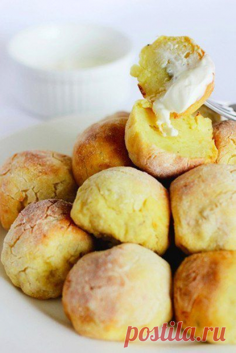 Картофельные крокеты / Вкусные привычки