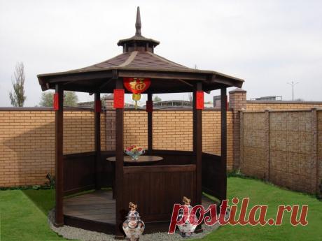 Беседки своими руками - 77 фото новинок красивых дачных вариантов
