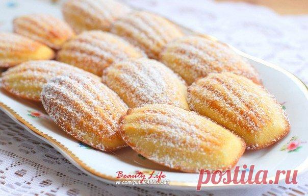 Вкусное домашнее печенье Мадлен за 15 минут / Необычные поделки