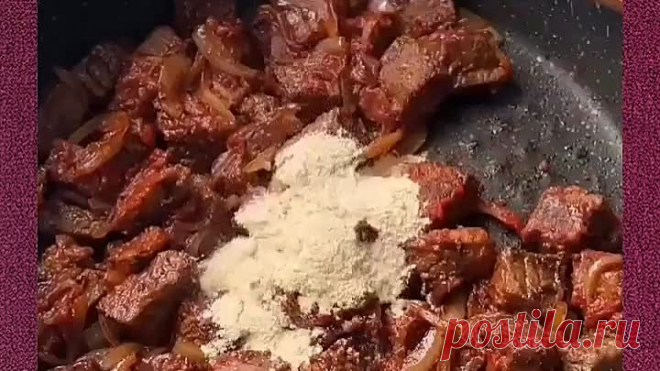 Гуляш с пюре