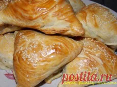 Самса с мясом/Сайт с пошаговыми рецептами с фото для тех кто любит готовить