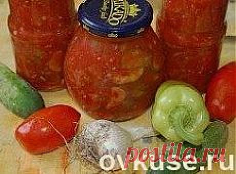 Салат с огурцами «Зимняя сказка» - Простые рецепты Овкусе.ру