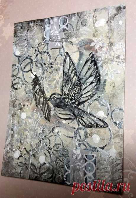 Композиция в Mixed Media