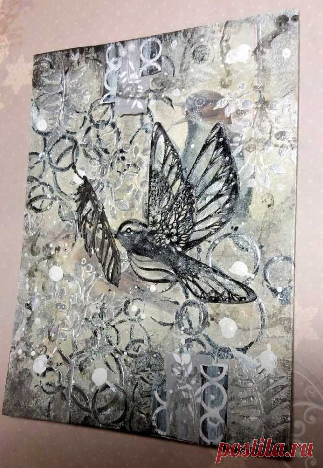 Композиция в Mixed Media