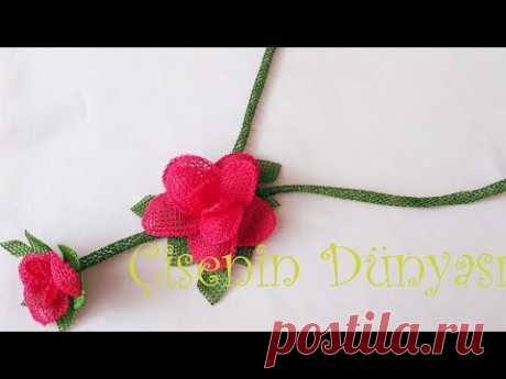 İğne Oyasından Takı (Broş) Aksesuarı Yapımı  l Jewelry, Brooches, Accessories