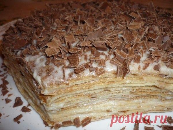 Нежнейший блинный тортик. Безумно вкусный тортик!!! | Эксклюзивные шедевры кулинарии.