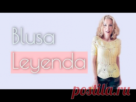 ⭐️ BLUSA LEYENDA ⭐️ Una prenda para brillar esta 🌺 PRIMAVERA☀️ en TEJER ES DE GUAPAS