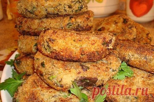 Котлеты из баклажан Хозяйка.ru