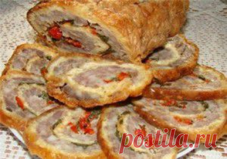 Рулет из сыра с мясным фаршем | Отдыхай КЛАССно!!!