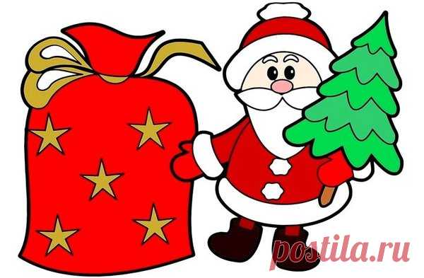 Новогодние трафареты Дедов Морозов для ваших поделок | 33 Поделки | Яндекс Дзен