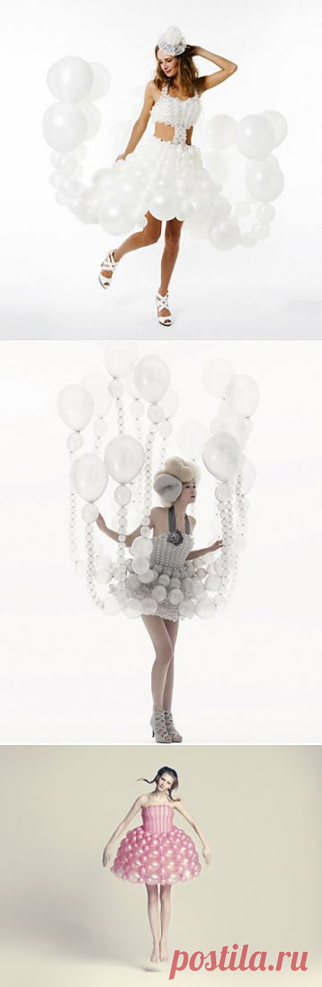 Свадебные платья и другие украшения воздушными шарами от Daisy Balloon » Мировое современное искусство | Онлайн-Журнал об искусстве &quot;Находка&quot; - 1003