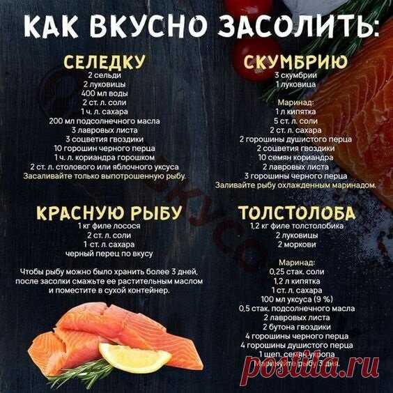 Вкусная соленая рыбка